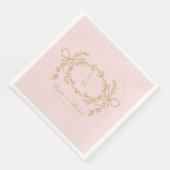 ピンクヴィンテージパリグラムモノグラム (コーナー)