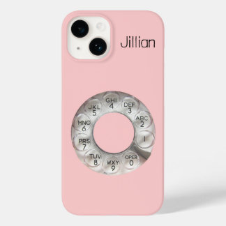 ピンクヴィンテージ携帯電話 Case-Mate iPhone 14ケース