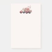 ピンクヴィンテージ農家トラック ポストイット (正面)