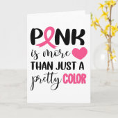 ピンク乳がん認識度 カード (黄色い花)