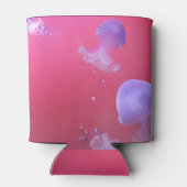 ピンク予測できなの水にクラゲ 缶クーラー (裏面)