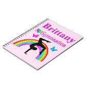 ピンク体かわいらし操ジパーソナライズされたャーナル ノートブック (左側)