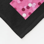 ピンク体操ガールスパークルバランスビーム フリースブランケット (角)