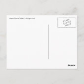 ピンク保に落ち着いて愛する ポストカード (裏面)