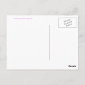 ピンク保のハガキで落ち着いてショッピング ポストカード (裏面)