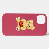 ピンク催眠かわいいテディベア保護具 Case-Mate iPhoneケース (裏面 (横))
