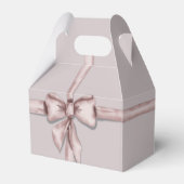 ピンク包まれたの弓で フェイバーボックス (裏面サイド)