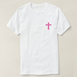 ピンク十字 Tシャツ