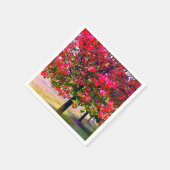 ピンク印象派紅葉 スタンダードカクテルナプキン (角)