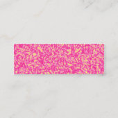 ピンク印象派 スキニー名刺 (裏面)