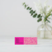 ピンク印象派 スキニー名刺 (スタンド正面)