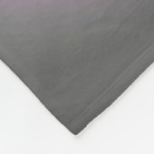 ピンク及び灰色の焦点 フリースブランケット (角)