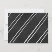 ピンク及び金ゴールドのサンキューカード-モダンな水玉模様 サンキューカード (裏面)