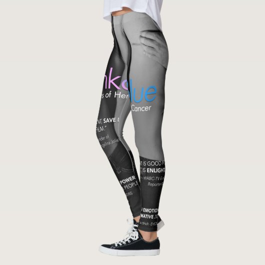 ピンク及び青: 遺伝性の蟹座のレギンスの色 レギンス (左)