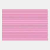 ピンク名門私立校風のと緑の熱帯性ヤシの木 ラッピングペーパーシート (正面2)