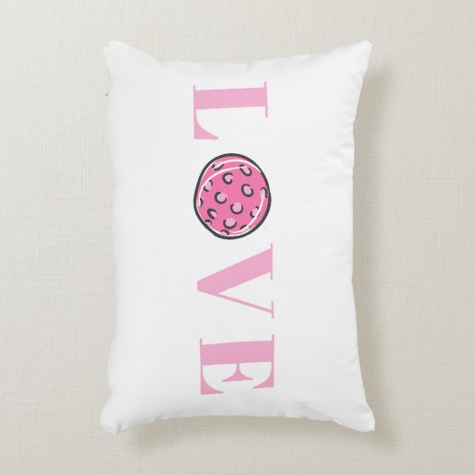 ピンク名門私立校風ののピックボールピンクの愛 アクセントクッション (正面(垂直))