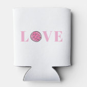 ピンク名門私立校風ののピックボールピンクの愛 缶クーラー (裏面)