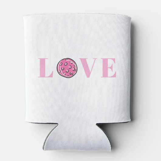 ピンク名門私立校風ののピックボールピンクの愛 缶クーラー (裏面)