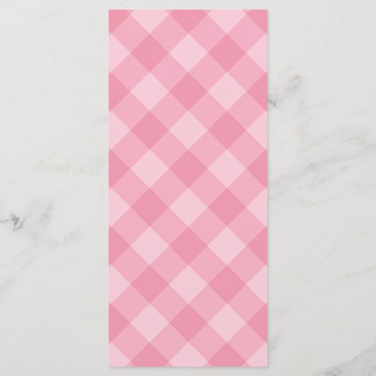 ピンク名門私立校風のカボチャ少女の最初の誕生日メニュー メニュー (裏面)