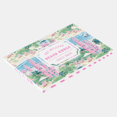 ピンク名門私立校風のサンド城 |ビーチハウスゲストブック ゲストブック (コーナー)