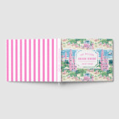 ピンク名門私立校風のサンド城 |ビーチハウスゲストブック ゲストブック (全面)