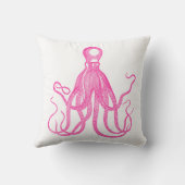 ピンク名門私立校風のタコ クッション (裏面)