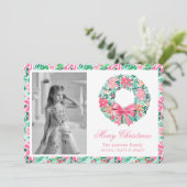 ピンク名門私立校風の&グリーンパームビーチリース写真 シーズンカード (スタンド正面)