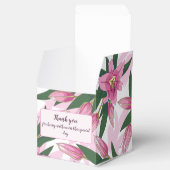 ピンク咲きユリありがとう/ようこそ フェイバーボックス (オープン)