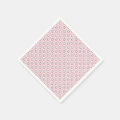 ピンク変態デザイン スタンダードカクテルナプキン (角)