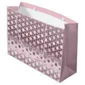 ピンク変態デザイン ラージペーパーバッグ (裏面アングル)