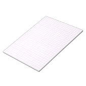 ピンク大グラフ紙 ノートパッド (アングル)