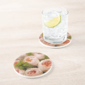 ピンク大切のバラ コースター (側面)