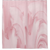 ピンク大切色 シャワーカーテン (正面)