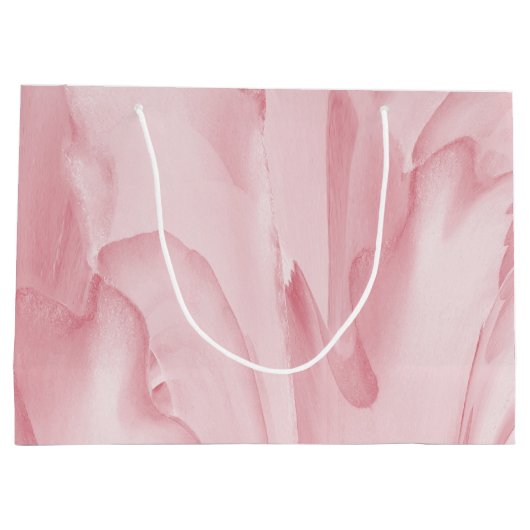 ピンク大切色 ラージペーパーバッグ (裏面)