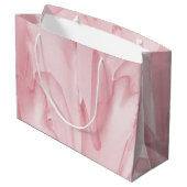 ピンク大切色 ラージペーパーバッグ (裏面アングル)
