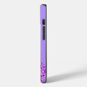 ピンク大理石おしゃれゴールドラメモノグラム Case-Mate iPhoneケース (裏面 / 左)