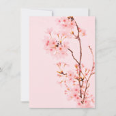 ピンク大理石の花 フラットノートカード ノートカード (正面)