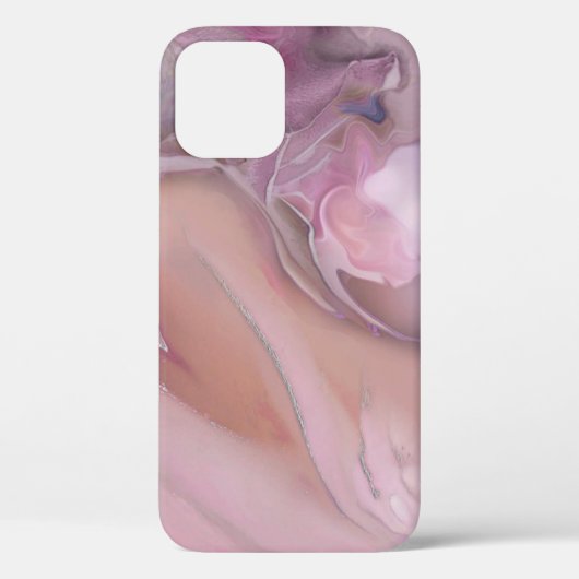 ピンク大理石ケースメイトiPhoneケース Case-Mate iPhoneケース (裏面)