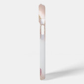 ピンク大理石ゴールドラメ Case-Mate iPhoneケース (裏面 / 左)