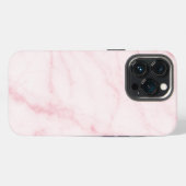 ピンク大理石テクスチャー iPhoneケース (裏面横)