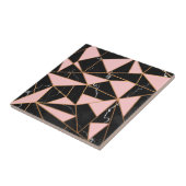 ピンク大理石モザイク タイル (側面)