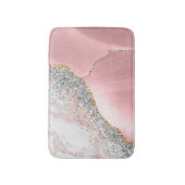 ピンク大理石瑪瑙 バスマット (正面縦)