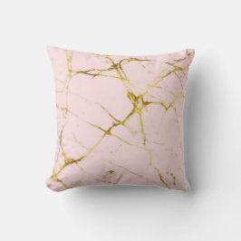 ピンク大理石 クッション