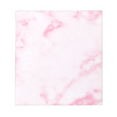 ピンク大理石 ノートパッド (正面)