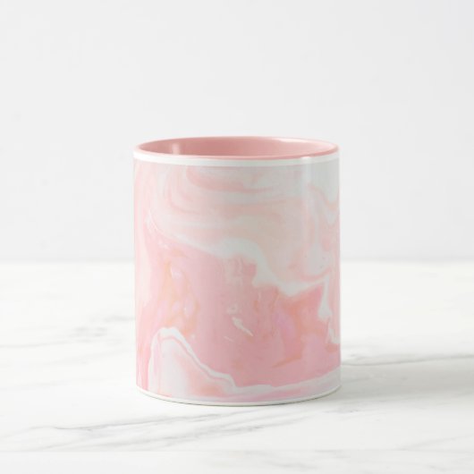 ピンク大理石 マグカップ (中央)
