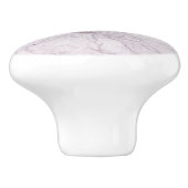 ピンク大理石(金ゴールド) かわいらし セラミックノブ (側面)