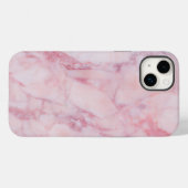 ピンク大理石 Case-Mate iPhoneケース (裏面 (横))