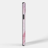 ピンク大理石 Case-Mate iPhoneケース (裏面 / 右)
