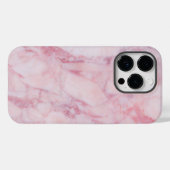 ピンク大理石 Case-Mate iPhoneケース (裏面 (横))