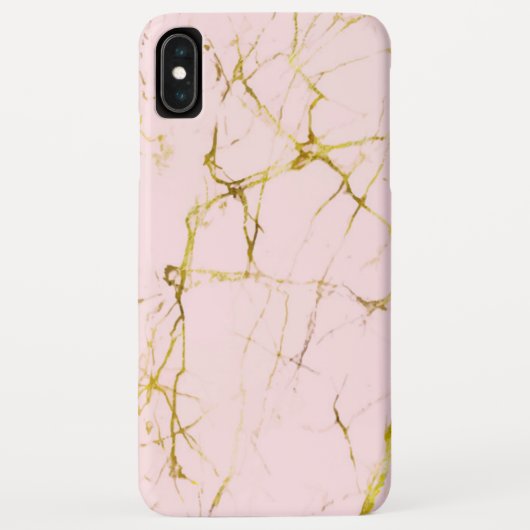 ピンク大理石 Case-Mate iPhoneケース (裏面)